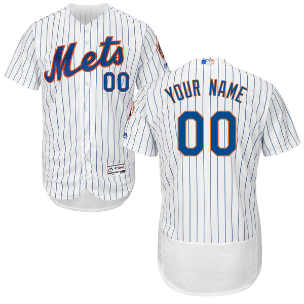 Men's New York Mets Flex Base Custom Jersey MLBC0057